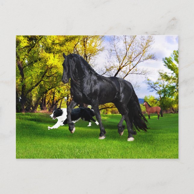 Cartão Postal Cartão-postal "Primavera antecipado" (Frente)