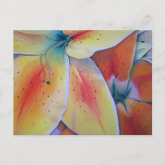 Cartão Postal Cartão-postal primavera Lily