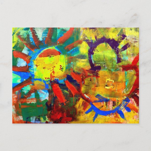 Cartão Postal Cartão-postal Primordial Sun (Frente)