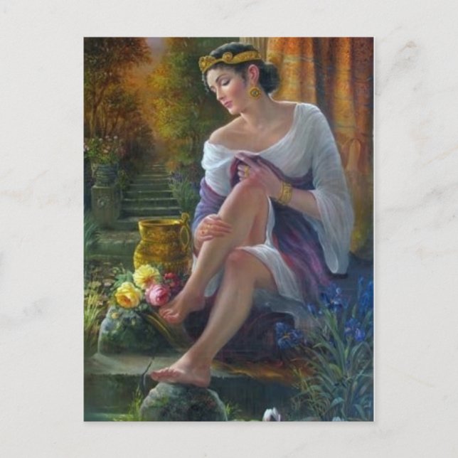 Cartão Postal Cartão-postal princesa (Frente)