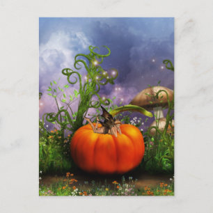 Cartão Postal Cartão-postal Pumpkin Pixie