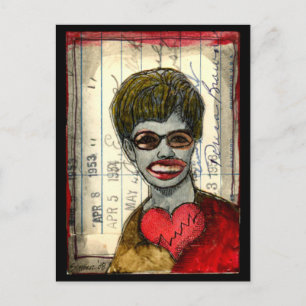 Cartão Postal Cartão-postal quebrado