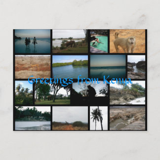 Cartão Postal Cartão-postal Quênia