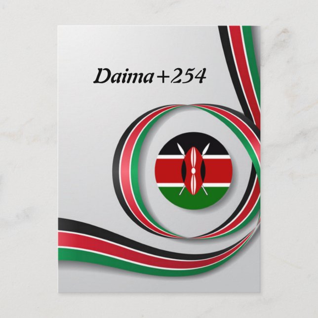 Cartão Postal Cartão-postal Quênia (Frente)