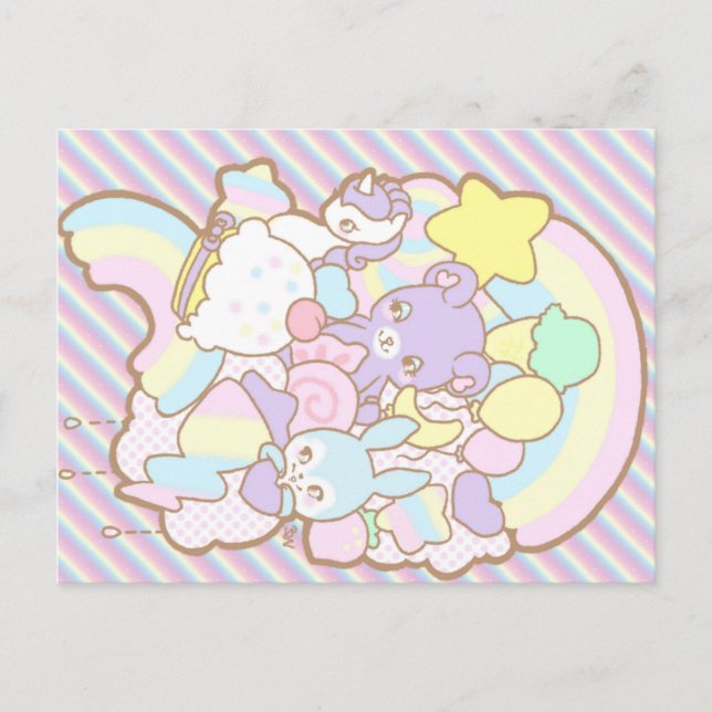 Cartão Postal Cartão-postal Rainbow Parade (Frente)