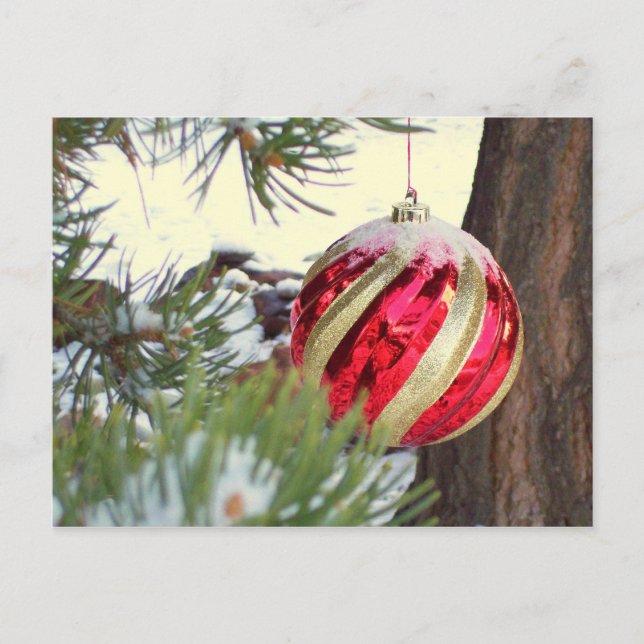 Cartão Postal Cartão-postal Red Orb (Frente)
