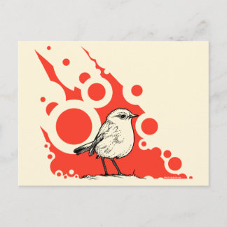 Cartão Postal Cartão-postal Red Robin