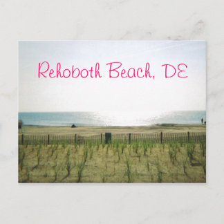 Cartão Postal Cartão-postal Rehoboth Beach - Tinta Rosa