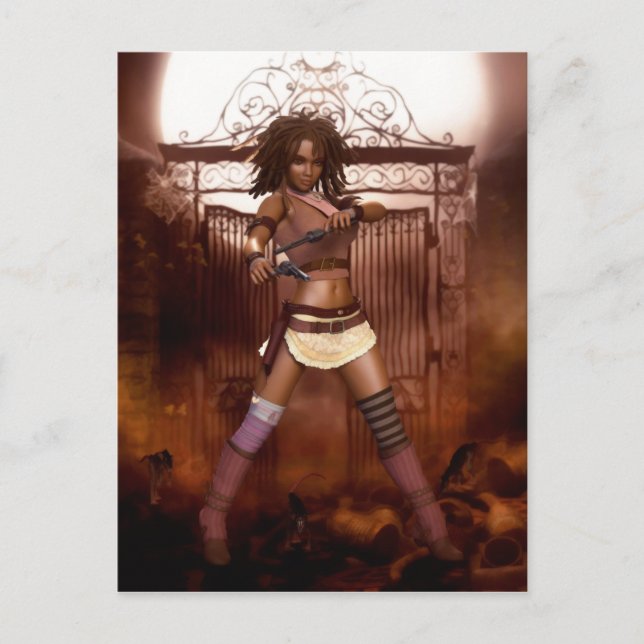 Cartão Postal Cartão-postal Renegade Gunslinger (Frente)