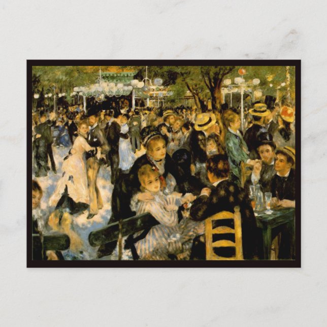 Cartão Postal Cartão-postal Renoir Art (Frente)