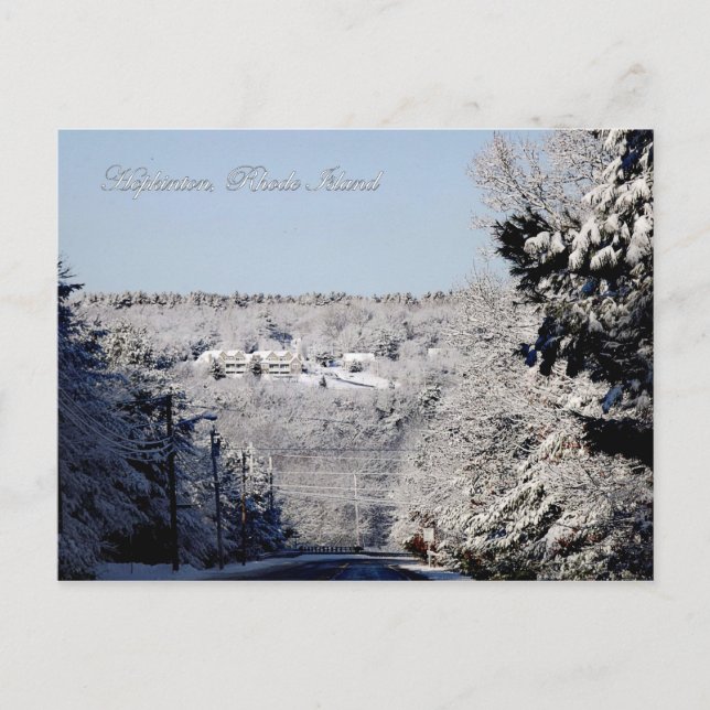 Cartão Postal Cartão-postal Rhode Island (Frente)