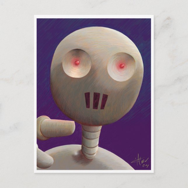 Cartão Postal Cartão-postal Robo (Frente)