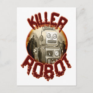 Cartão Postal Cartão-postal Robô da Killer