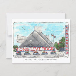 Cartão Postal Cartão-postal Rock Hall