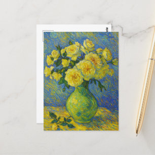 Cartão Postal Cartão-postal rosas