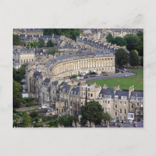 Cartão Postal Cartão-postal Royal Crescent Bath, Inglaterra