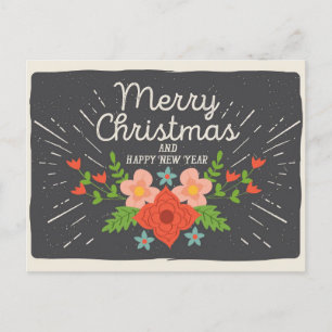 Cartão Postal Cartão-postal russo de Natal e Ano Novo
