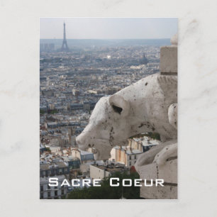 Cartão Postal Cartão-postal Sacre Coeur Gargoyle 2