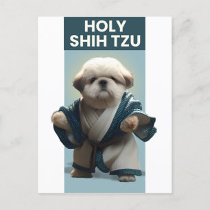 Cartão Postal Cartão-postal Sagrado Sagrado Shi Tzu