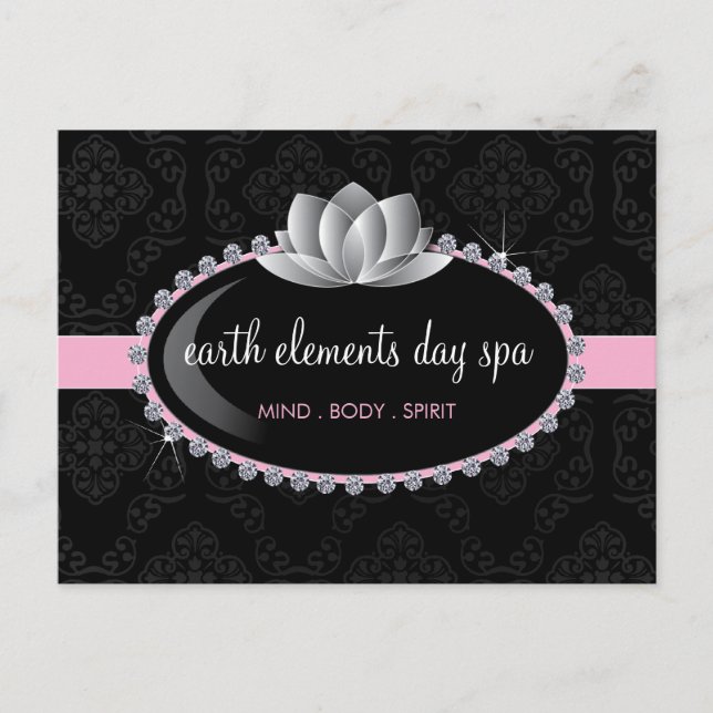 Cartão Postal Cartão-postal Salão e Spa (Frente)