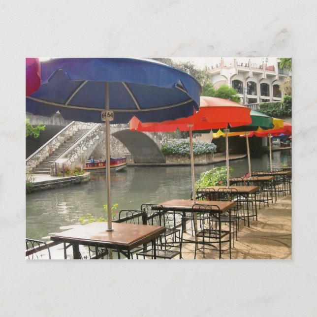 Cartão Postal Cartão-postal San Antonio Riverwalk (Frente)