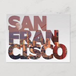 Cartão Postal Cartão-postal San Francisco