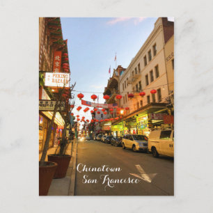 Cartão Postal Cartão-postal San Francisco Chinatown nº 5