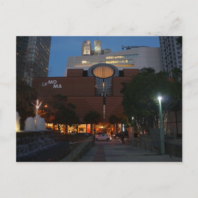 Cartão Postal Cartão-postal San Francisco MOMA (Frente)