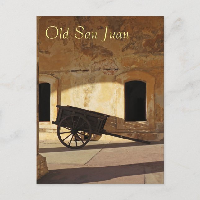 Cartão Postal Cartão-postal San Juan Antigo, Porto Rico Souvenir (Frente)