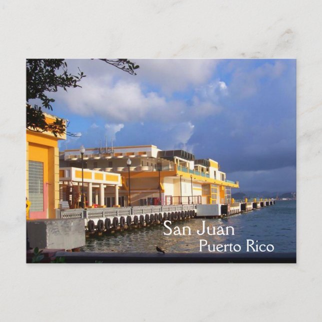 Cartão Postal Cartão-postal San Juan Porto Rico (Frente)