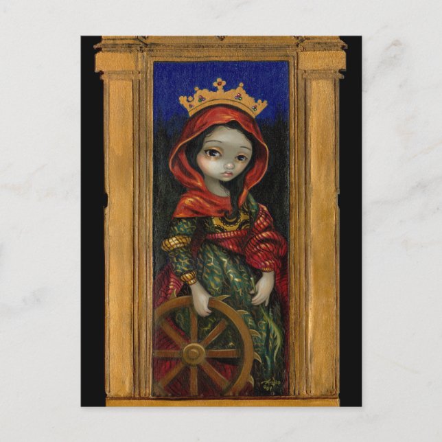 Cartão Postal Cartão-postal "Santo Catherine" (Frente)