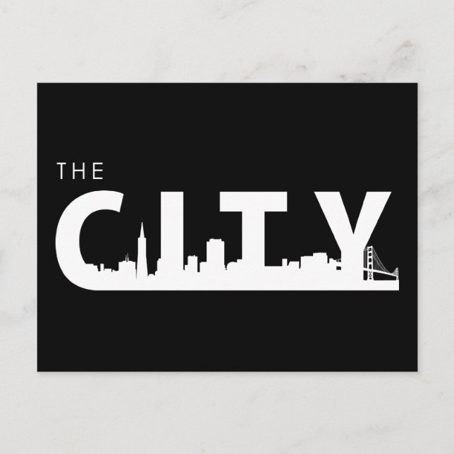 Cartão Postal Cartão-postal São Francisco Preto (Frente)