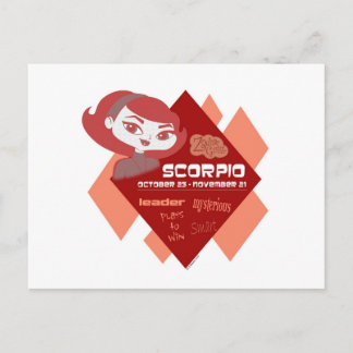 Cartão Postal Cartão-postal Scorpio