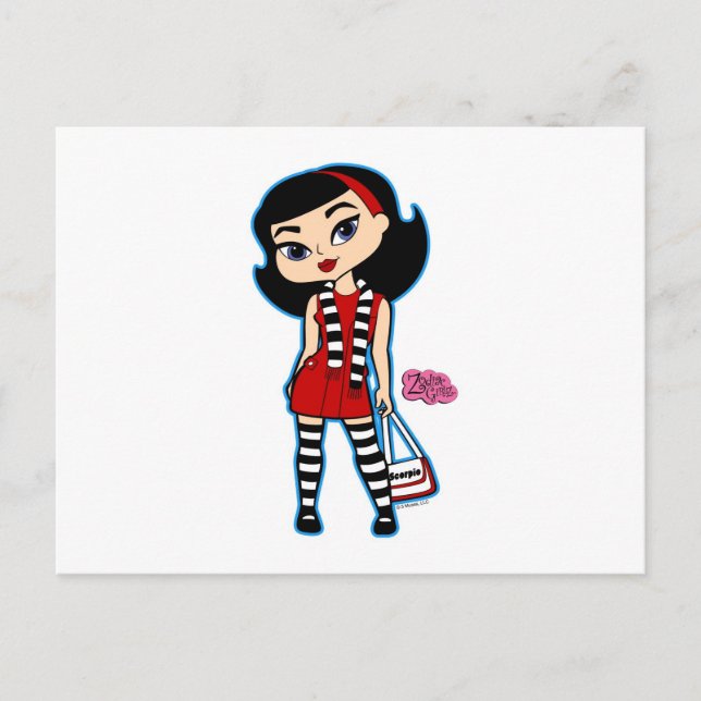 Cartão Postal Cartão-postal Scorpio (Frente)