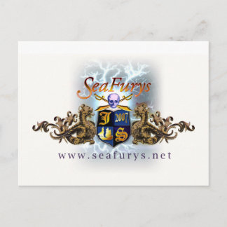 Cartão Postal Cartão-postal SeaFurys Shield (Branco)