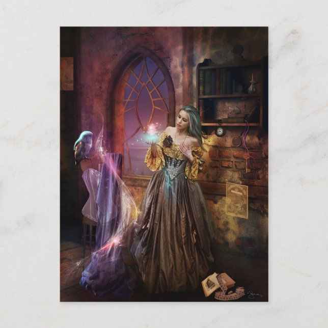 Cartão Postal Cartão-postal Seamstress (Frente)