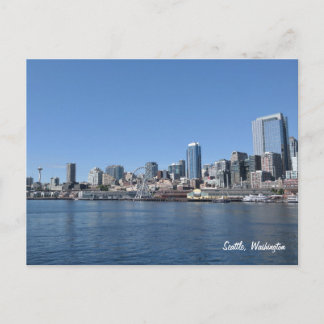 Cartão Postal Cartão-postal Seattle Washington Skyline