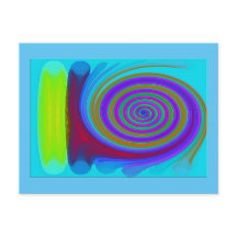 Cartão-postal Semibrilho "Emoções Mistas"