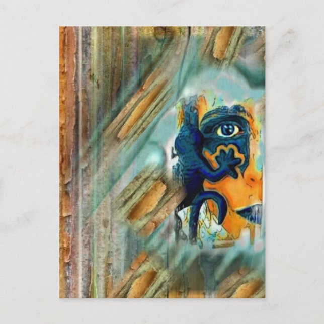 Cartão Postal Cartão-postal Sensual de 5 Sentidos (Frente)