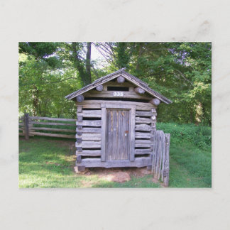 Cartão Postal Cartão-postal Shed Cabin Puckett