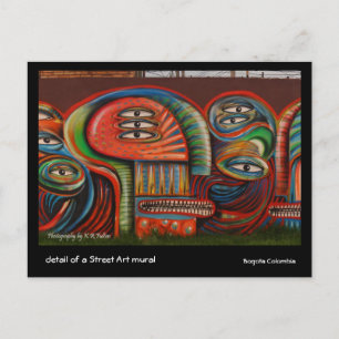 Cartão Postal Cartão-postal: sim do Grafite