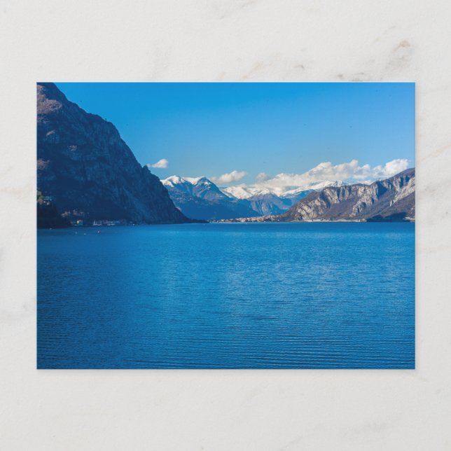 Cartão Postal Cartão-Postal Simples para Vista do Mar Moderno (Frente)