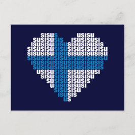 Cartão Postal Cartão-postal Sisu Heart