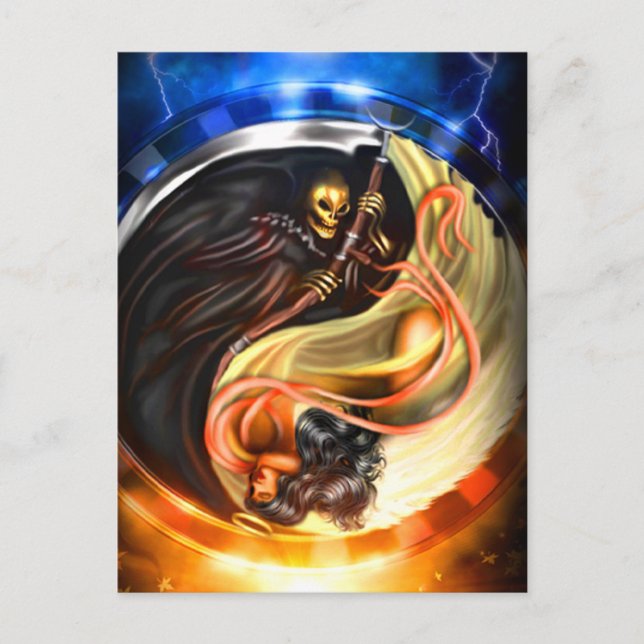 Cartão Postal Cartão-postal Skeleton (Frente)