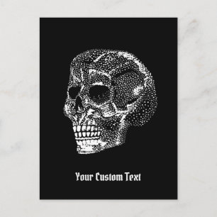 Cartão Postal Cartão-postal Skull