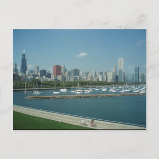 Cartão Postal Cartão-postal Skyline Chicago