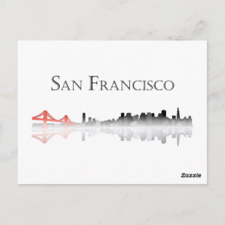 Cartão Postal Cartão-postal Skyline San Francisco
