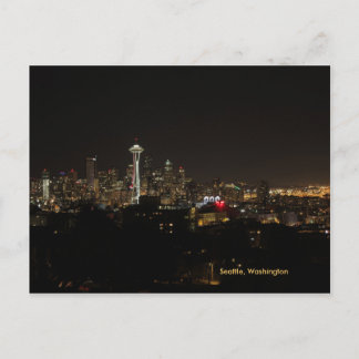 Cartão Postal Cartão-postal Skyline Seattle