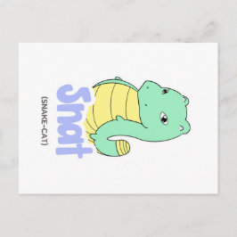 Cartão Postal Cartão-postal Snat (Cobra + Cat)