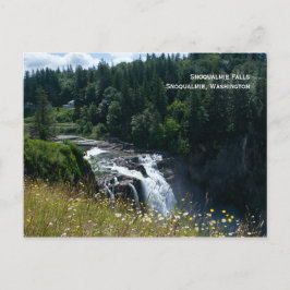 Cartão Postal Cartão-postal Snoqualmie Falls